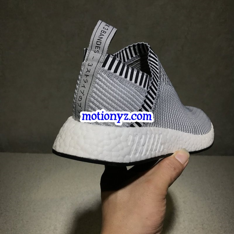 Adidas Kith Naked NMD CS2 PK Grey Real Boost